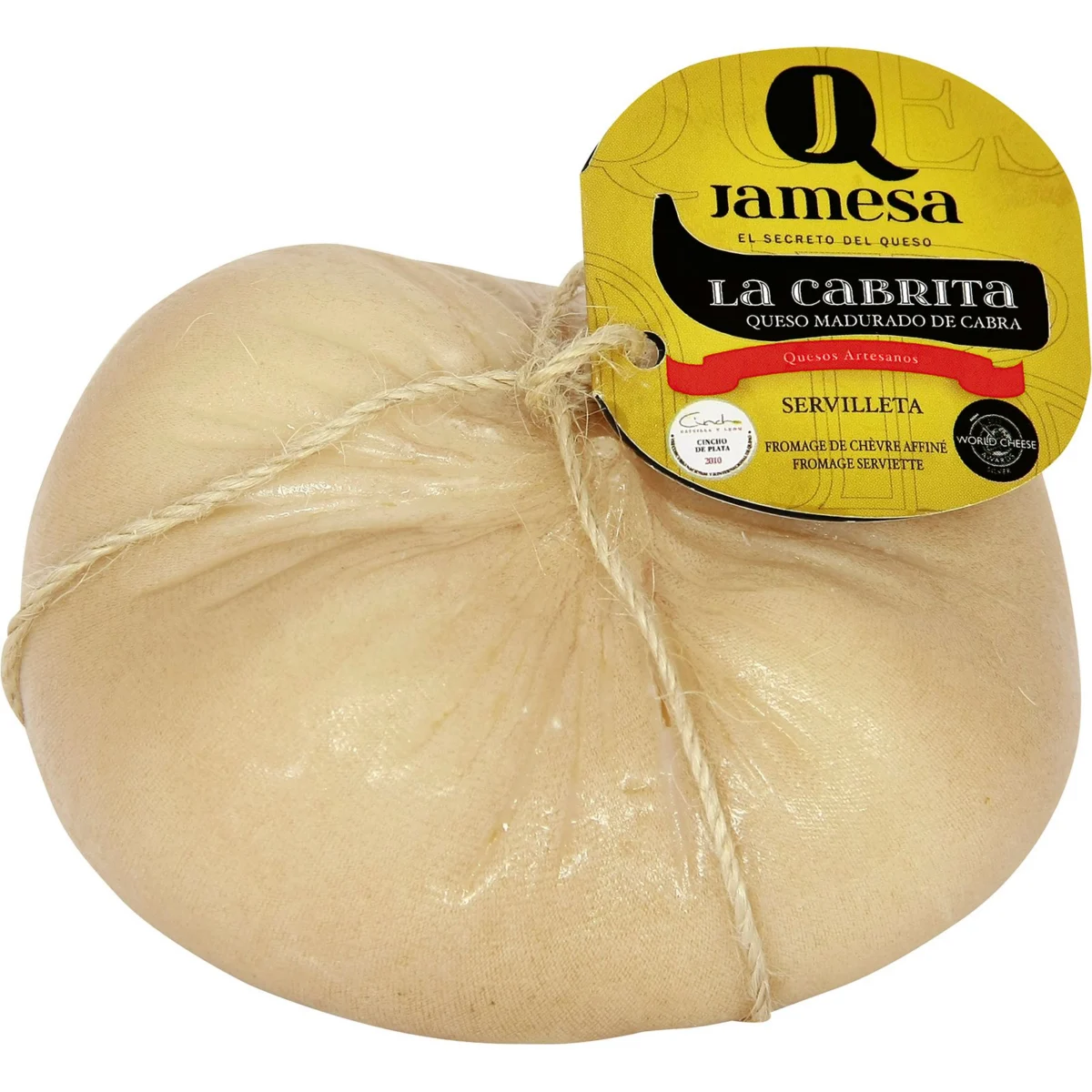 Queso Servilleta Artesano Leche de Cabra La Cabrita