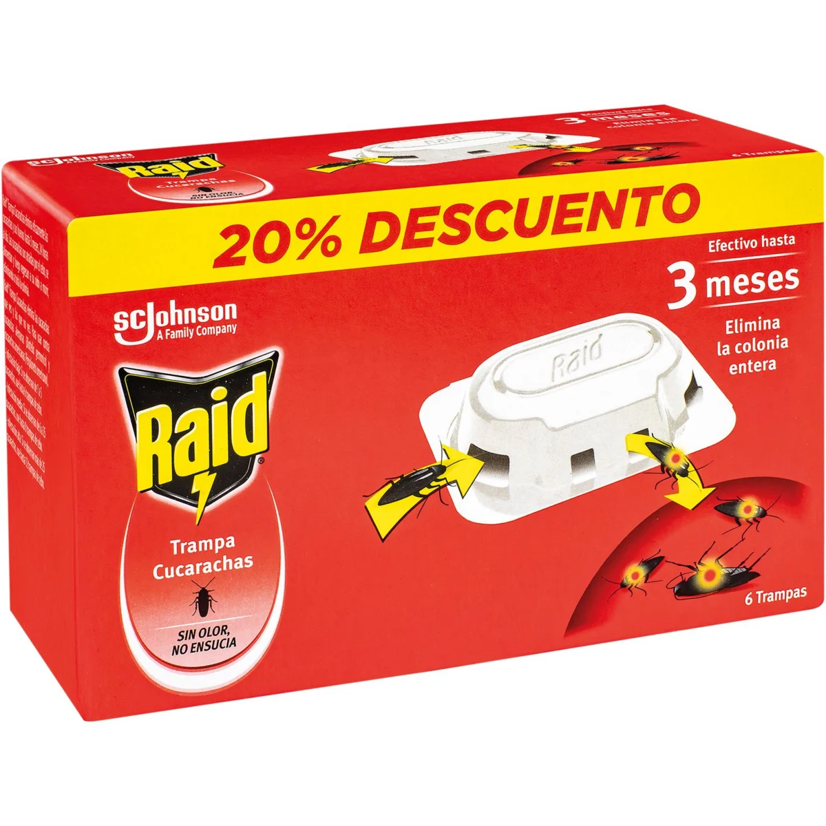 Esquer contra les paneroles Raid