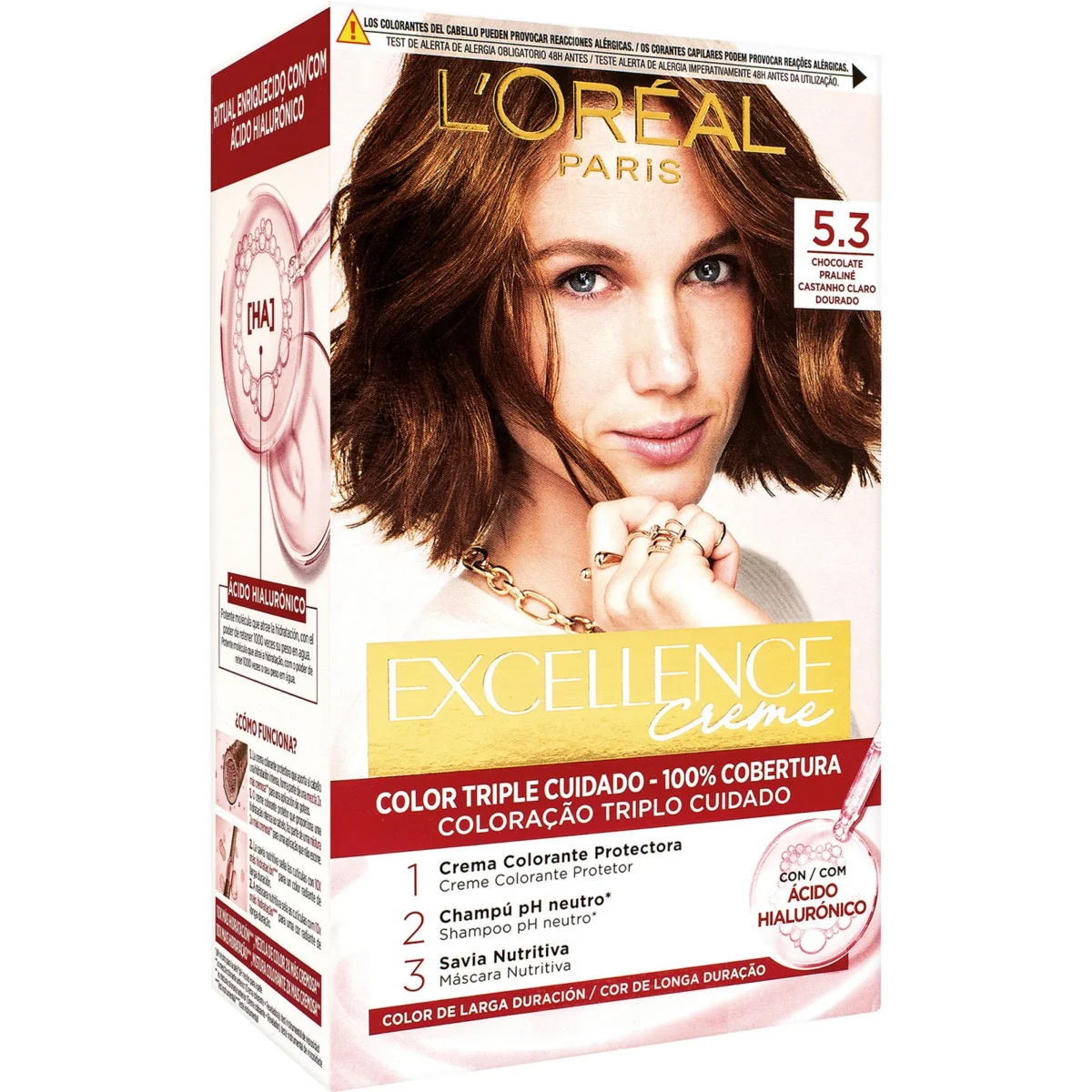 Haarfarbe Nr. 5.3 Schokoladenpraline Excellence