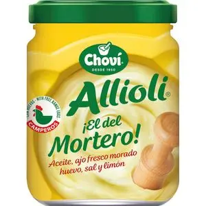 Chovi aioli sauce jar