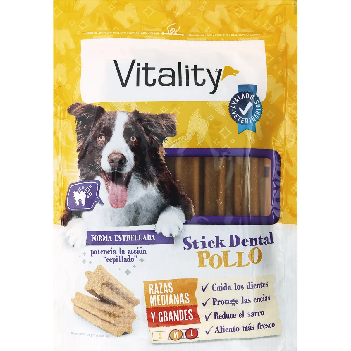 Snack Dental Perro Razas Medianas/Grande Vitality