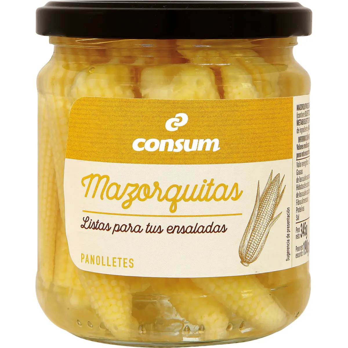 Mini-épis de maïs Consum