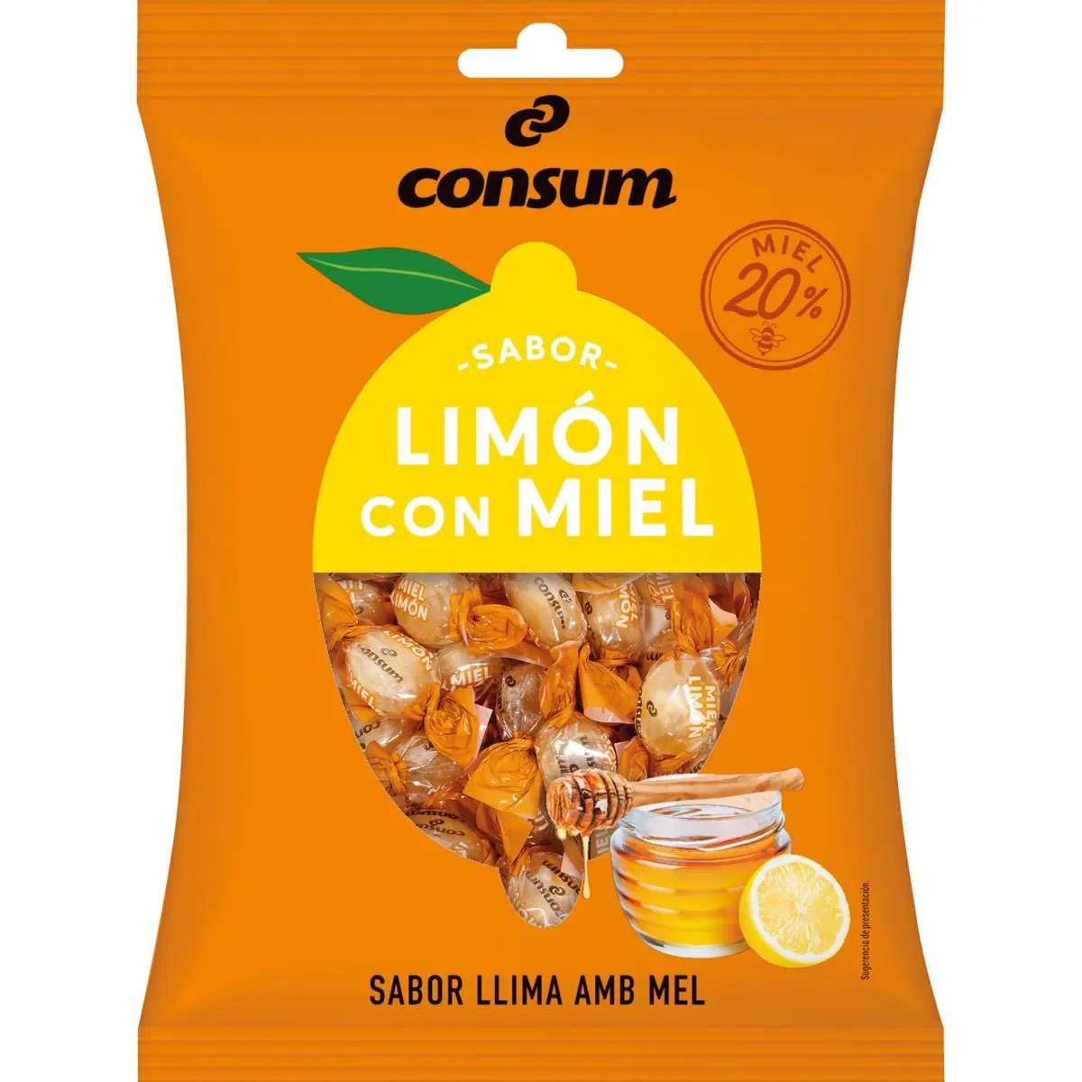 Caramelo Miel-Limón Consum