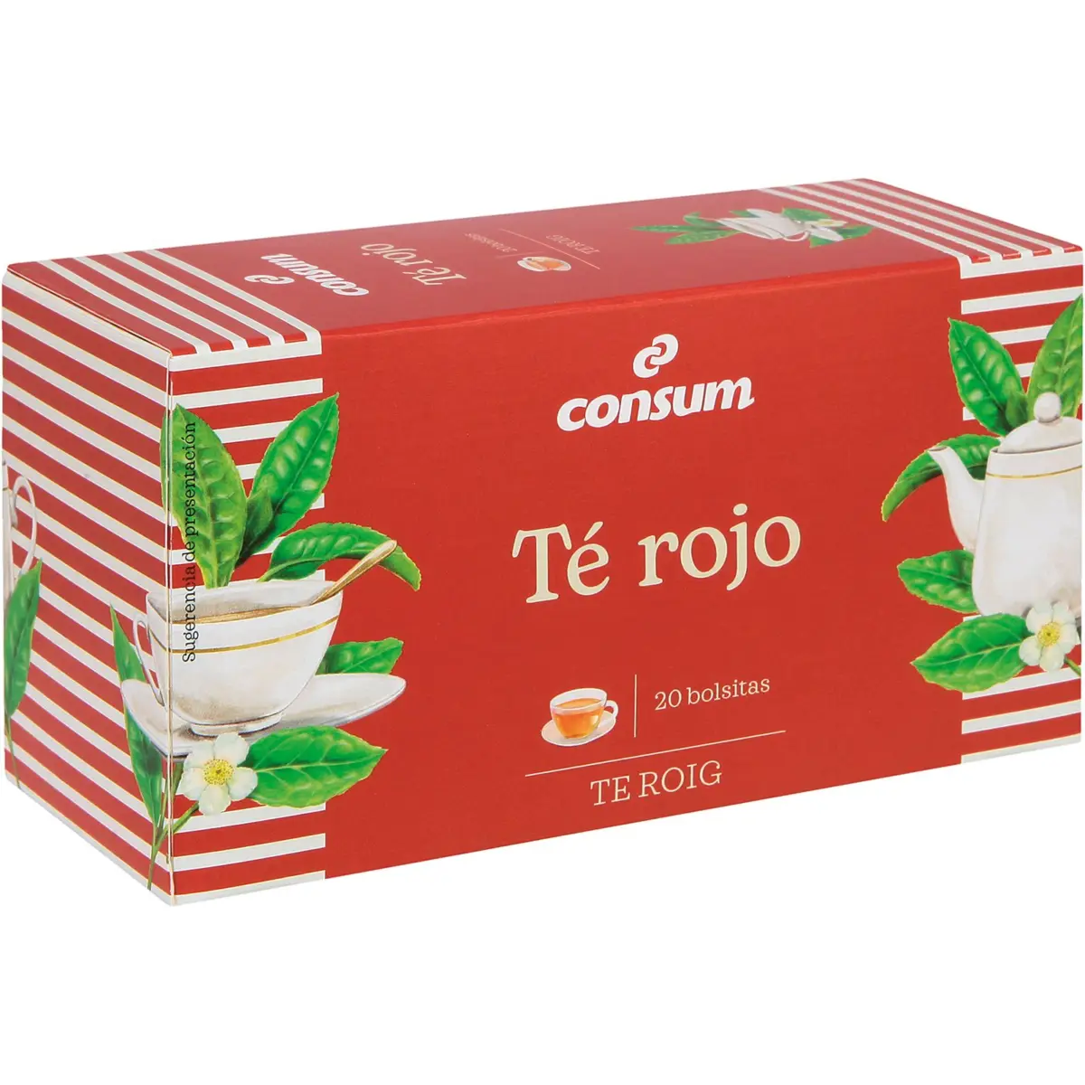 Té Rojo 20 Bolsitas Consum