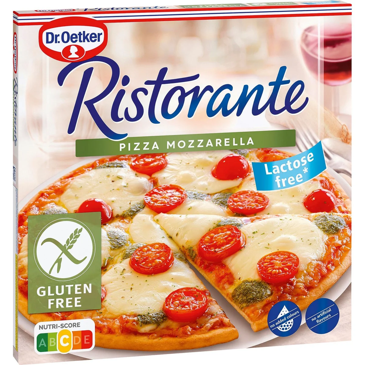 Pizza Ristorante Mozzarella sin Gluten