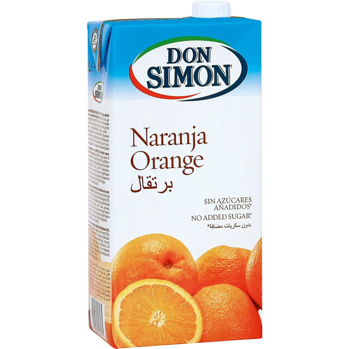 Orangengetränk im Getränkekarton Don Simon