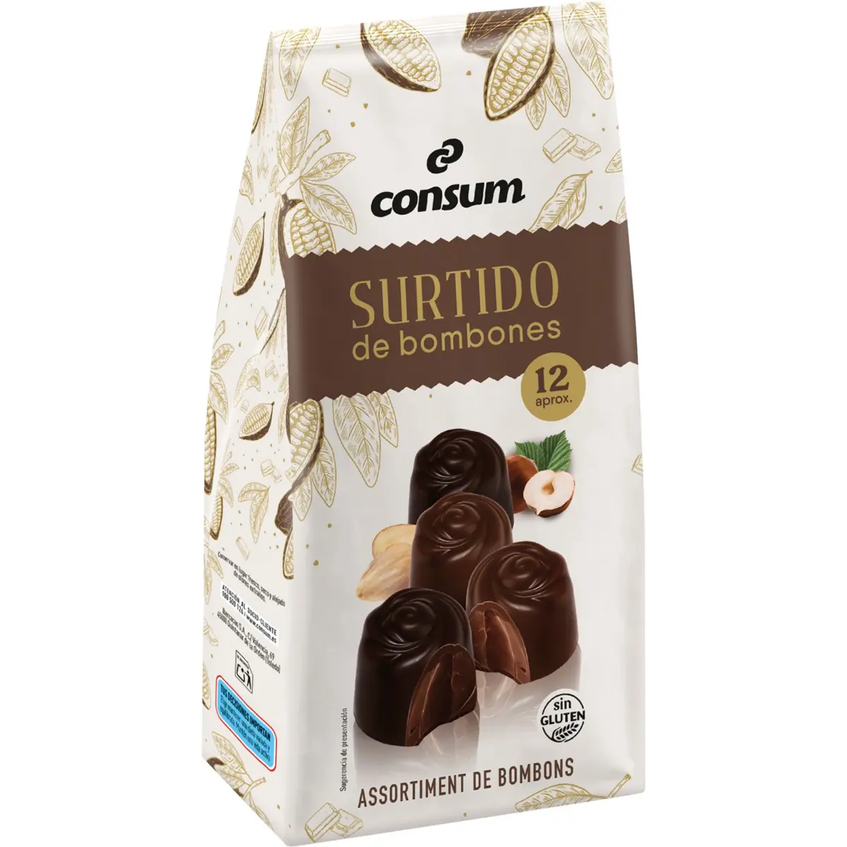 Gluten-free assorted chocolates Consum