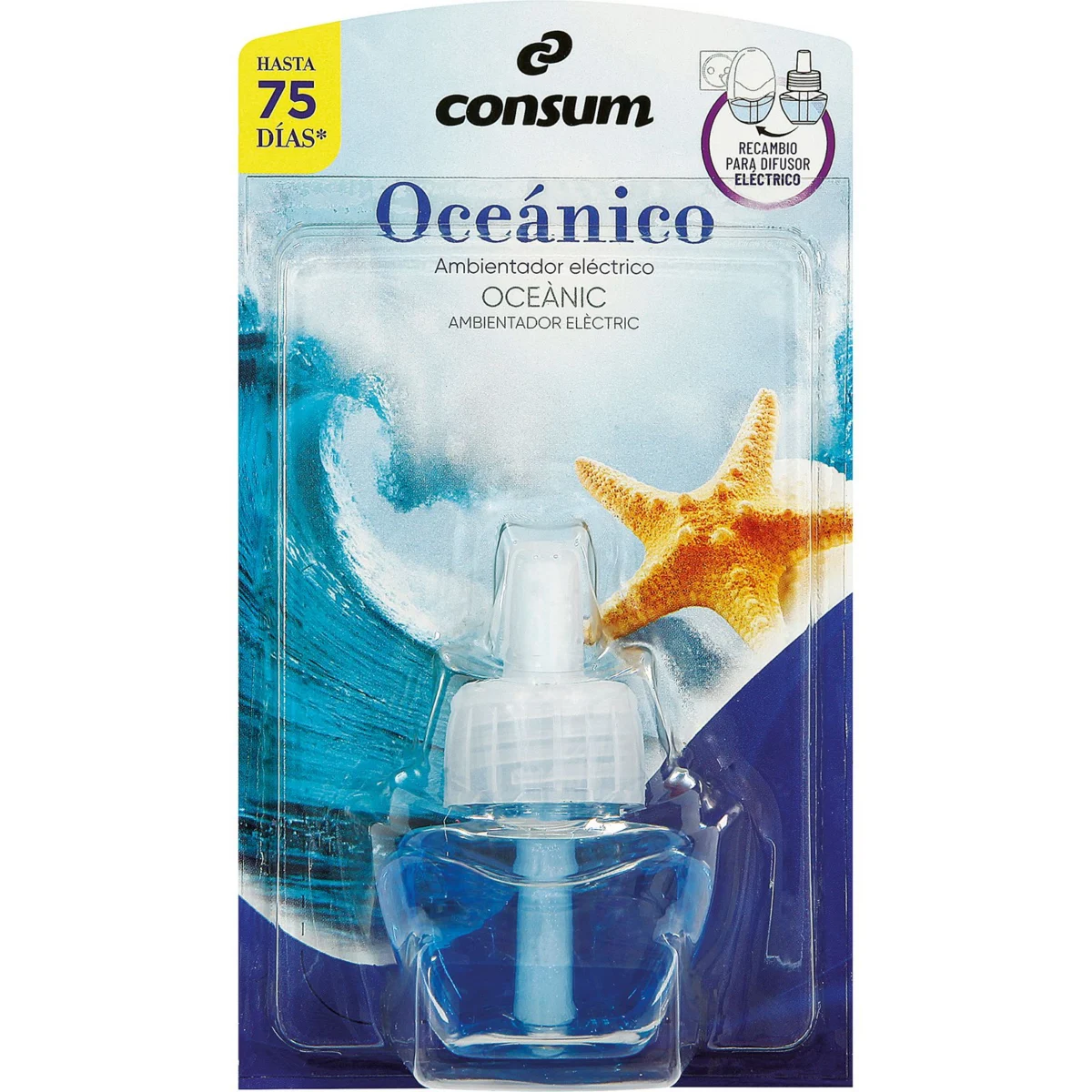 Recàrrega d’ambientador elèctric Oceànic Consum