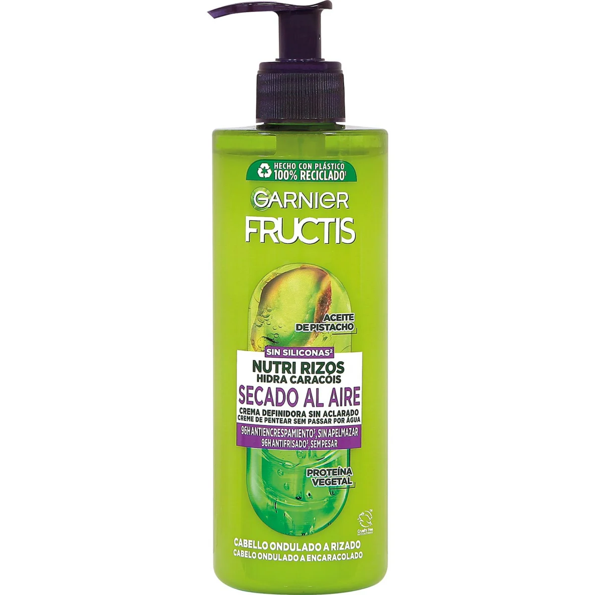 Crème Nutri Rizos pour sécher les boucles à l’air libre Fructis
