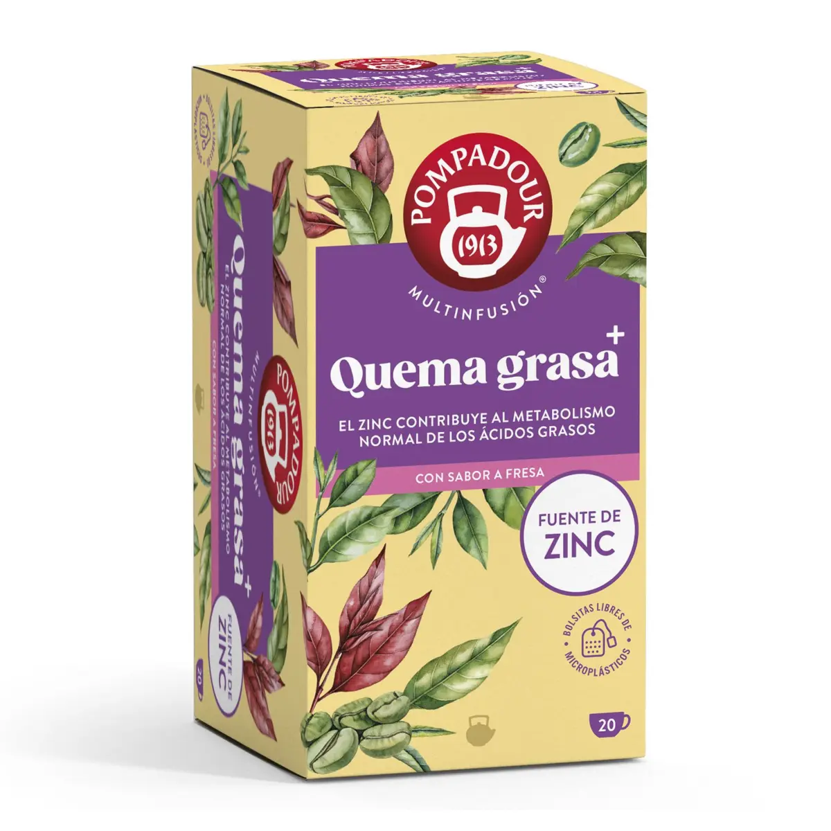Quema-Grasa Plus Multinfusión Pompadour