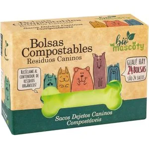 Bossa compostable per a residus Mascoty