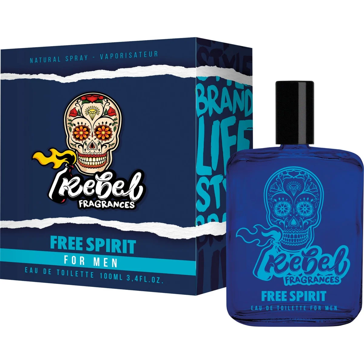 Eau de Cologne Free Spirit Men Rebel