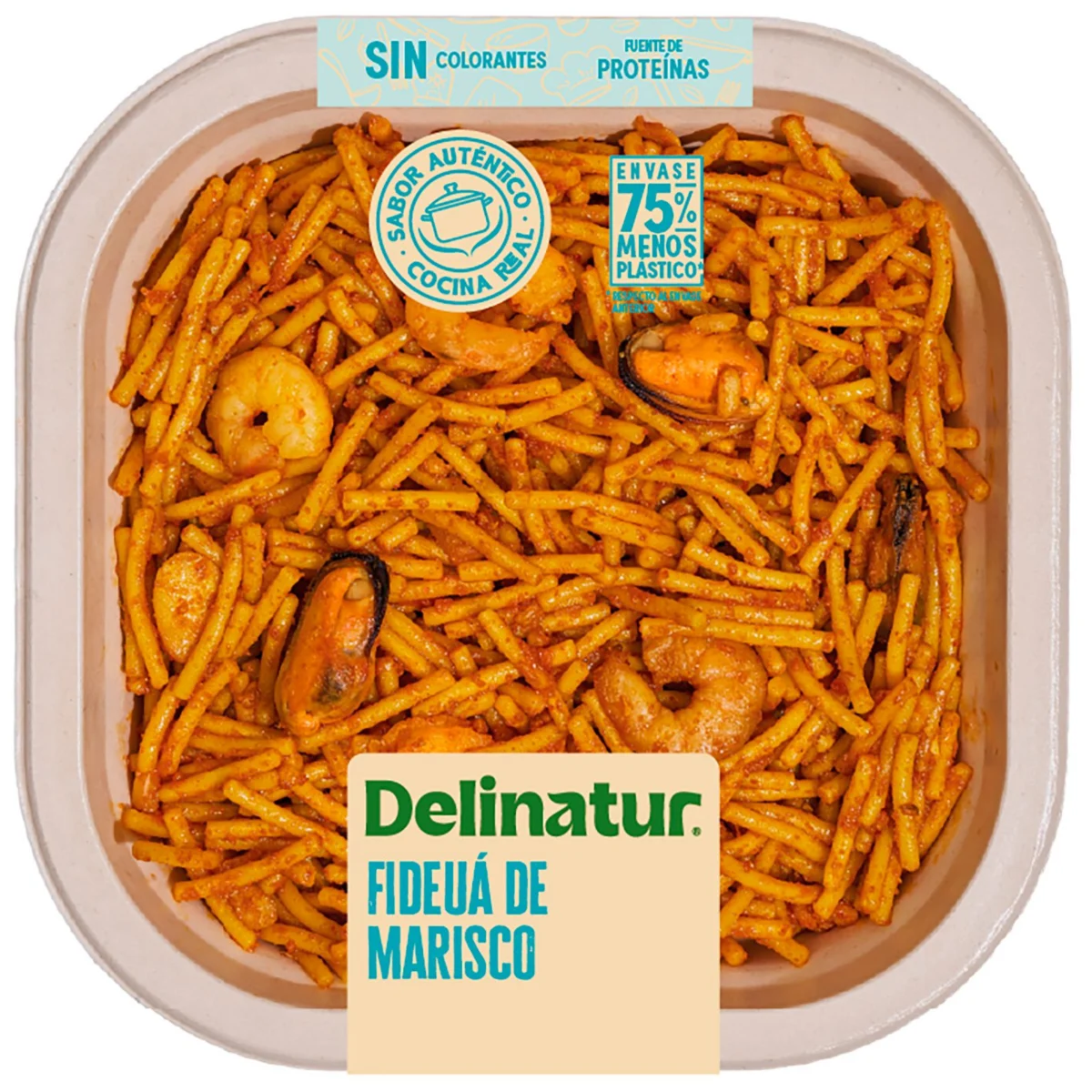 Fideuà de peix i marisc Delinatur