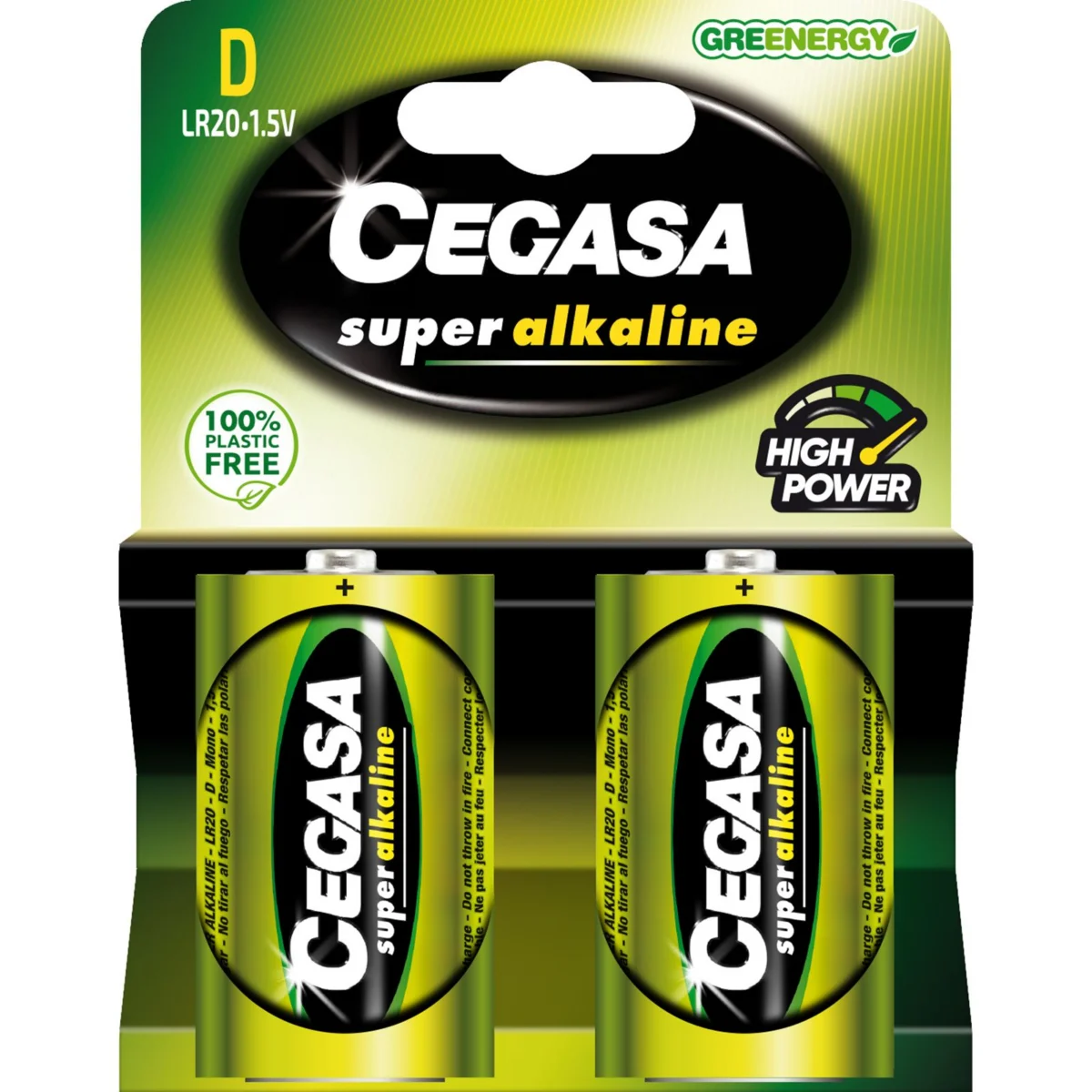 Батарейка Cegasa LR20 D Superalkaline
