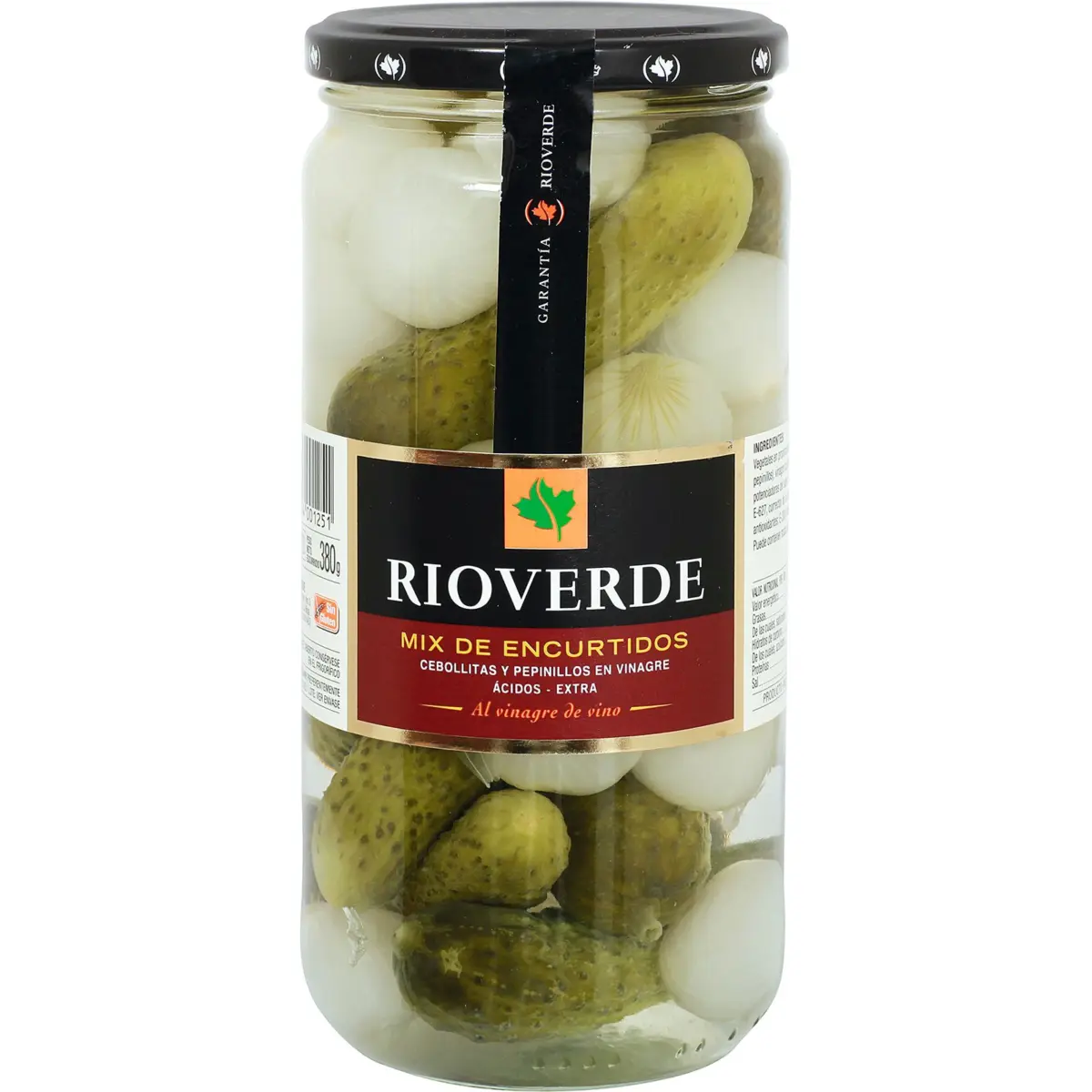 Pickled gherkin and onion mix Rioverde