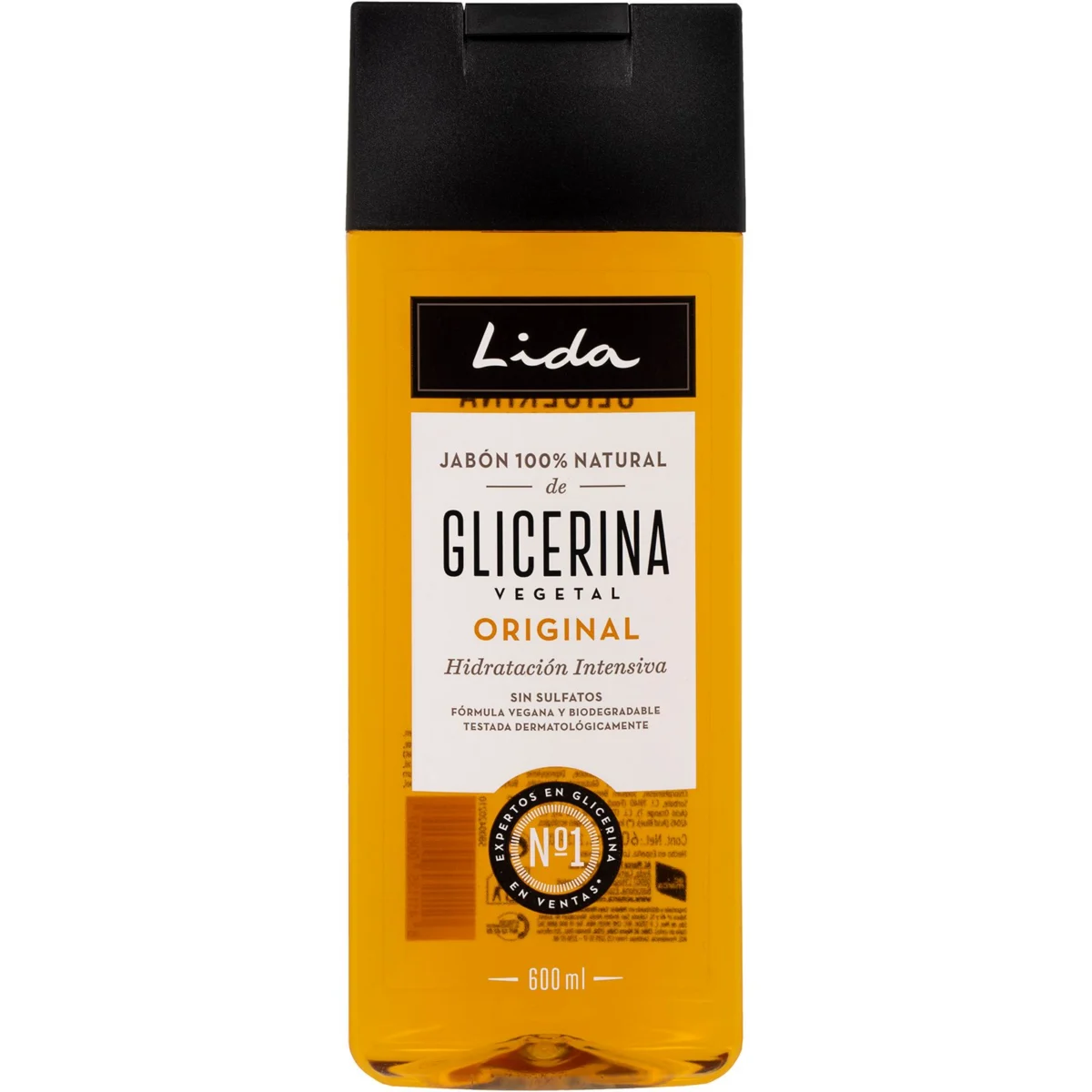 Gel de bany natural amb glicerina Lida