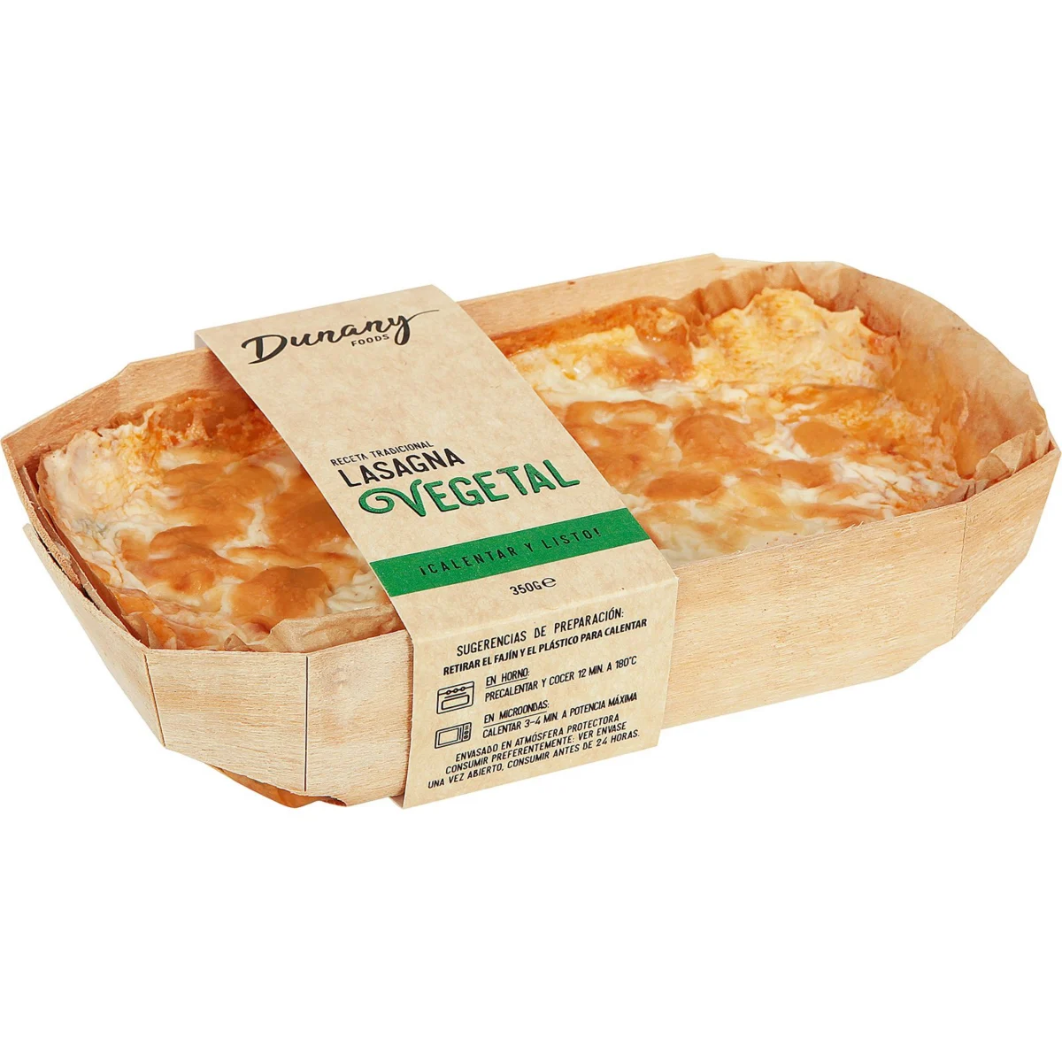 Lasanya vegetal Dunany