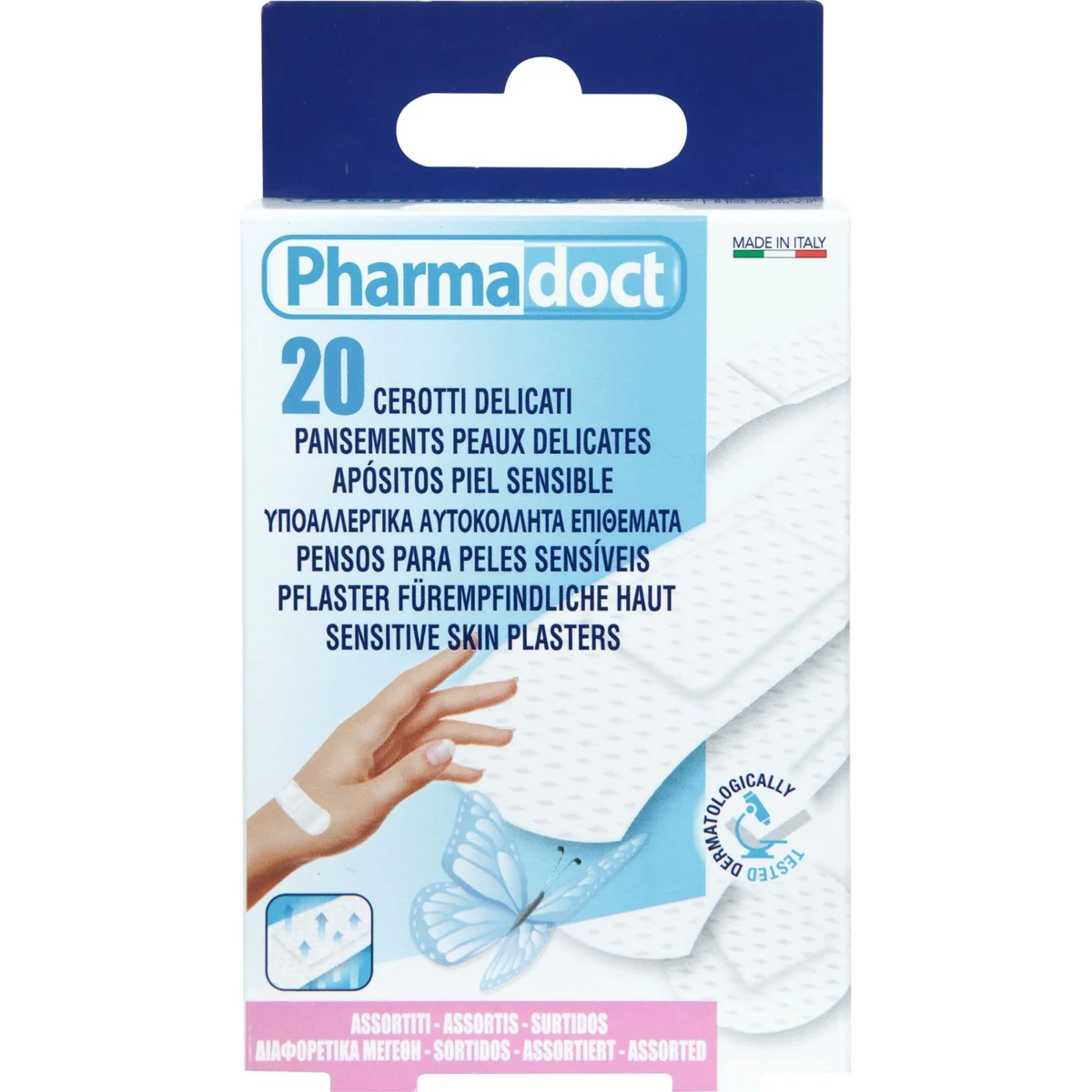 Assortiment de tiretes per a pells sensibles Pharmadoct