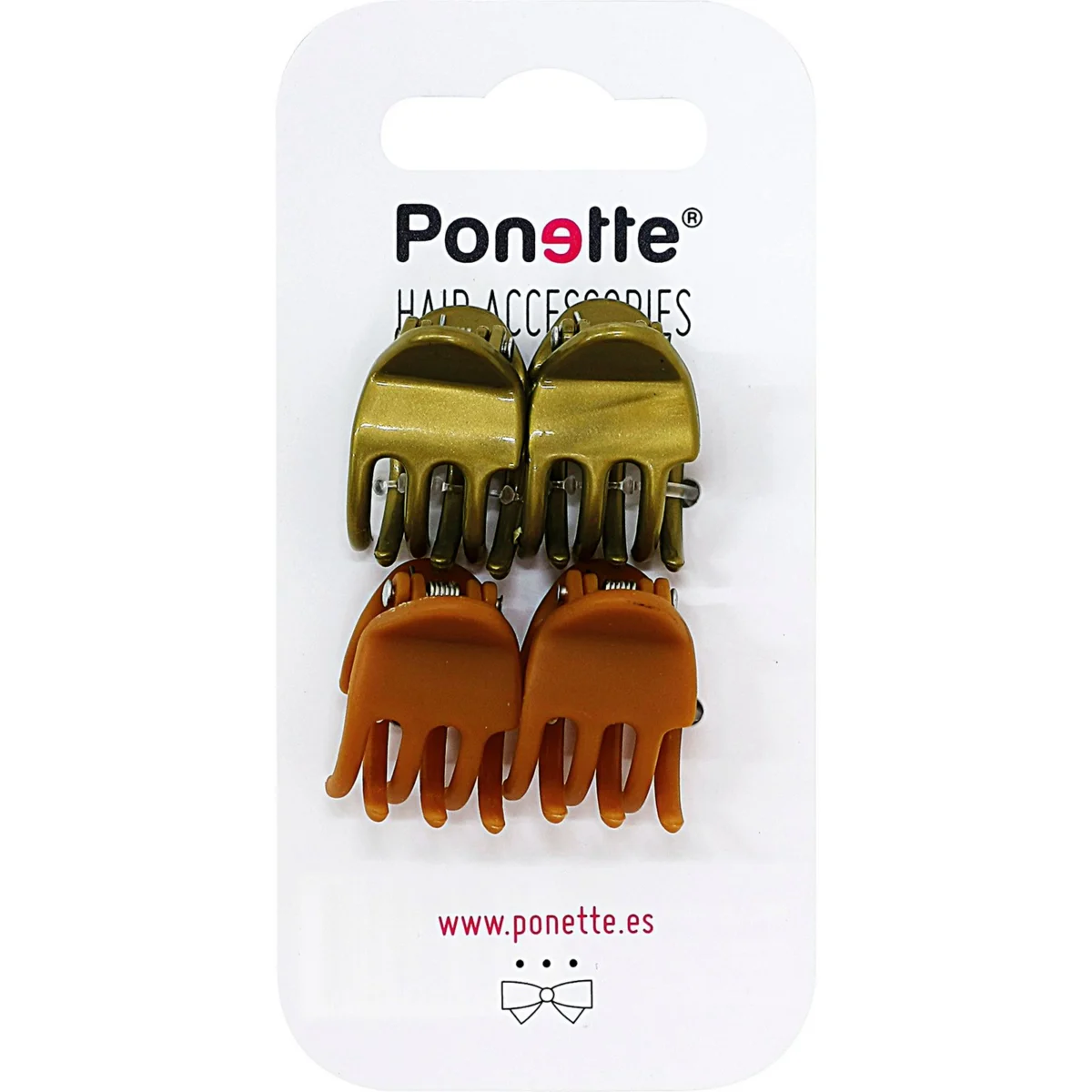 Маленькая заколка-крабик Ponette