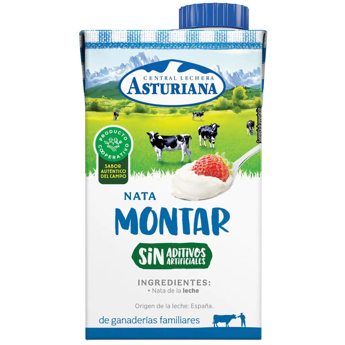 Nata per muntar refrigerada Asturiana