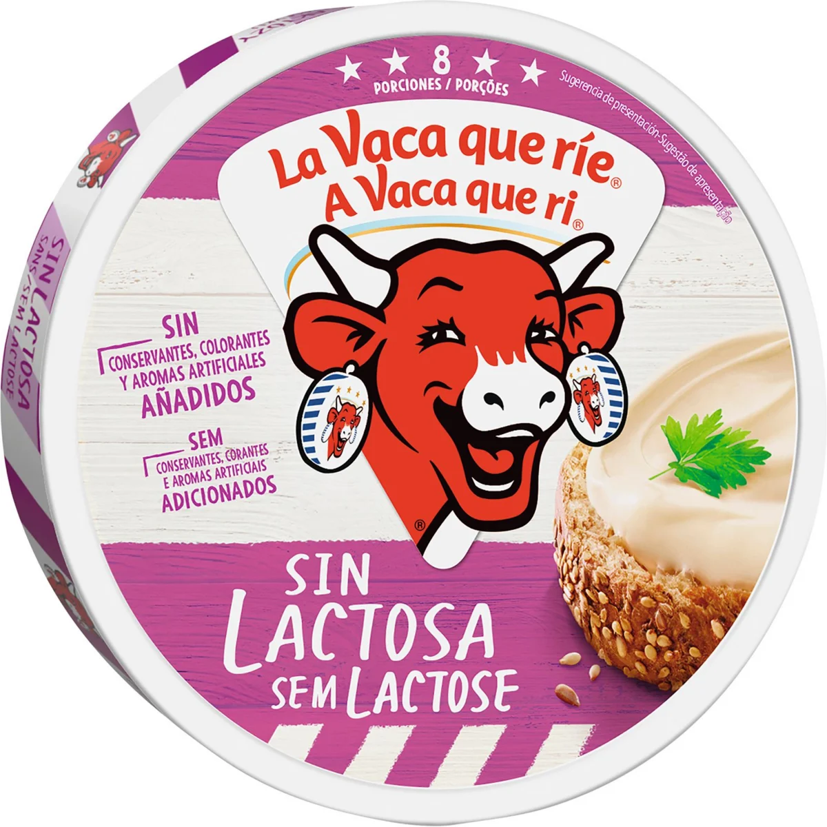 Laktosefreier Käse, Portionen Vaca Que Rie