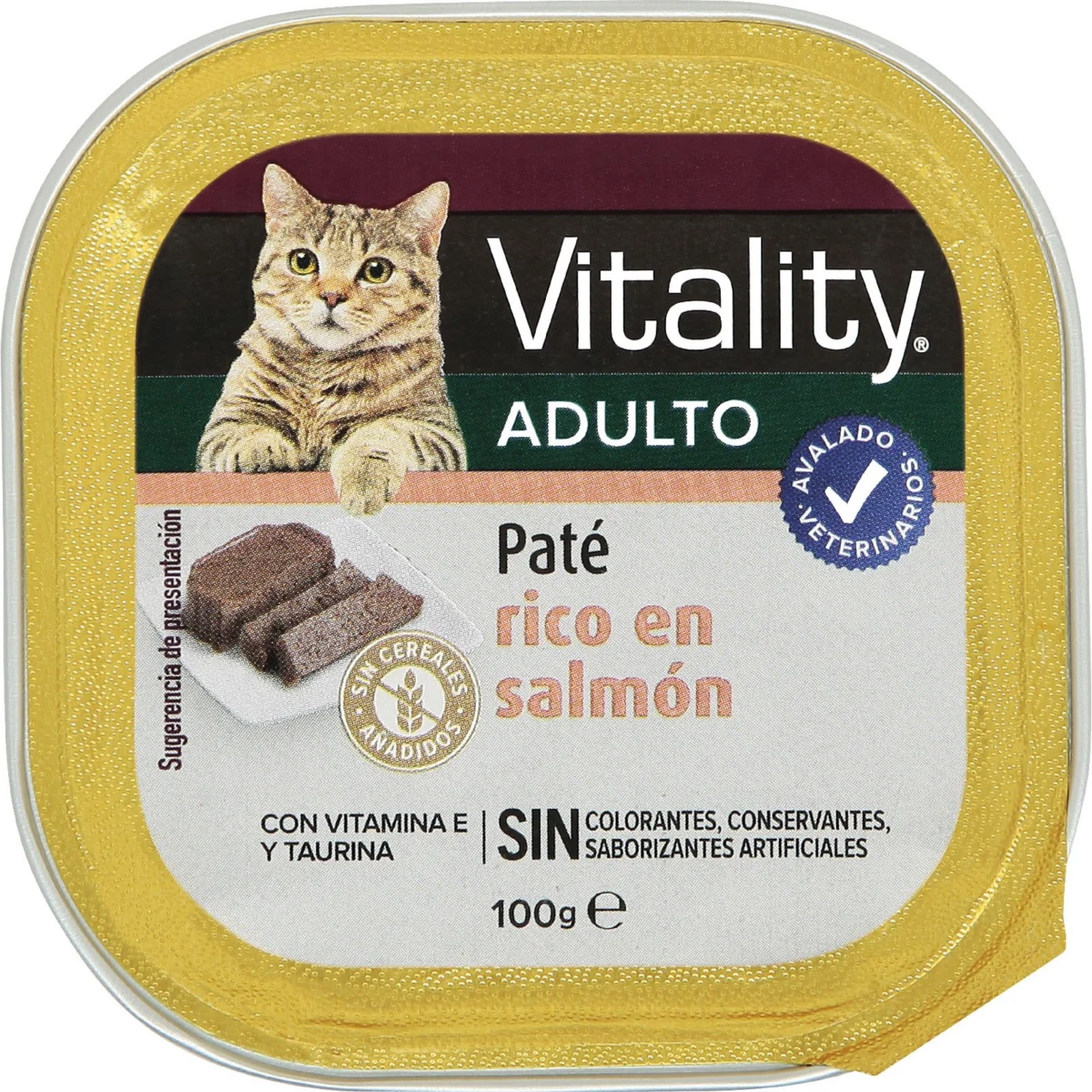 Nassfutter für Katzen mit viel Lachs Vitality