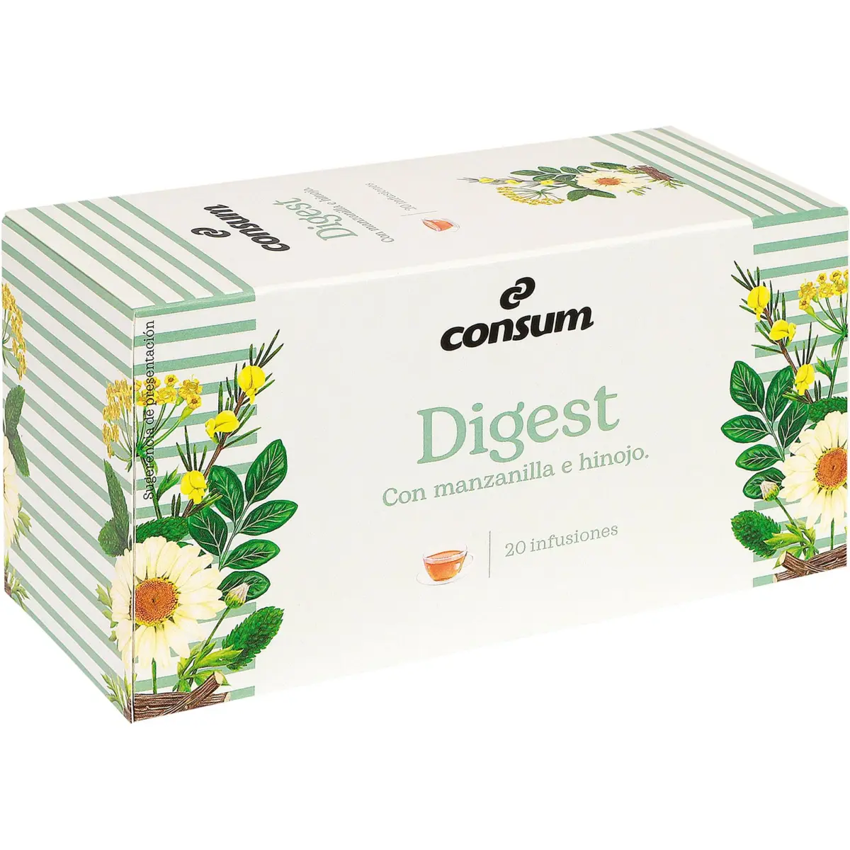Verdauungstee Digest, 20 Beutel Consum
