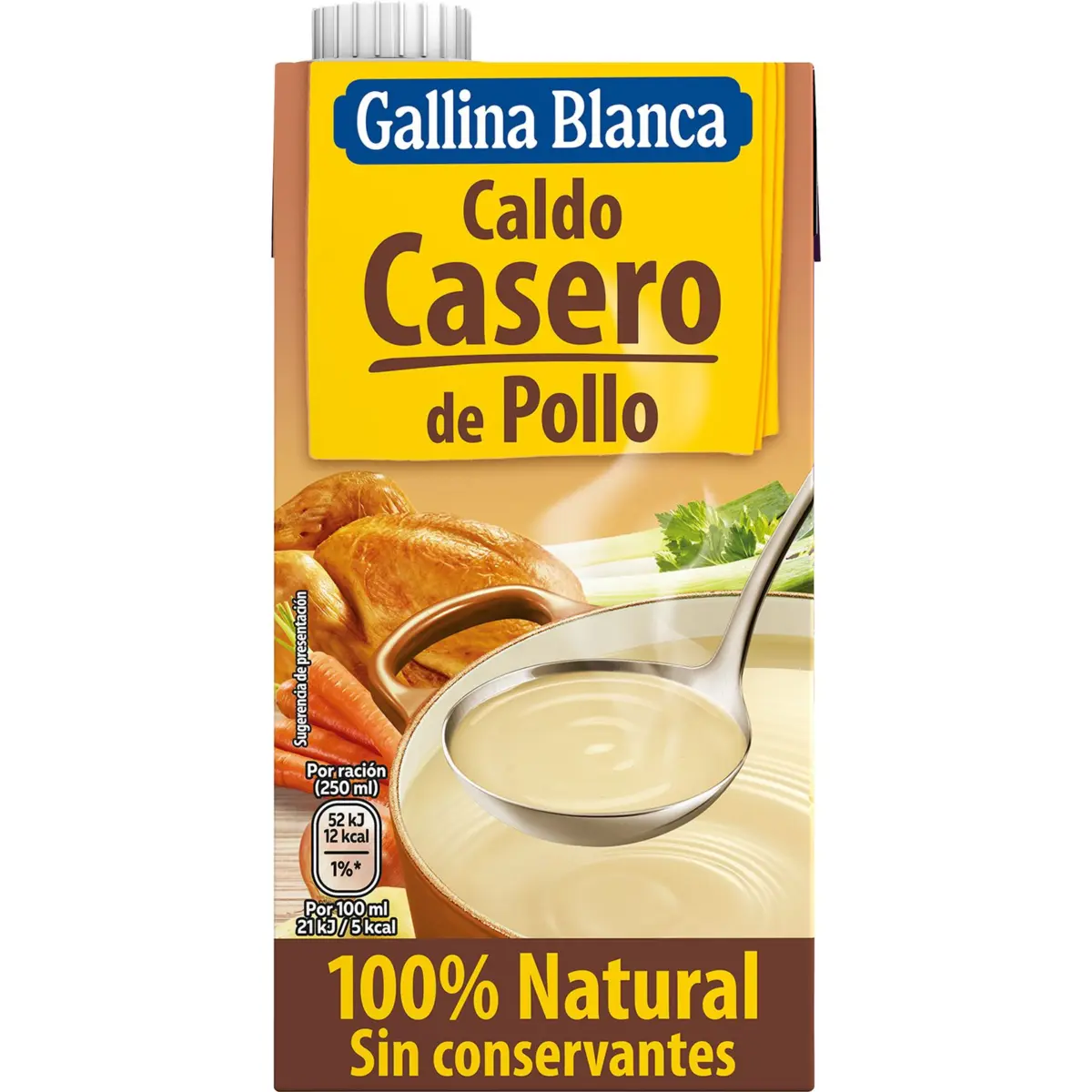 Bouillon de poulet maison G.blanca, brique