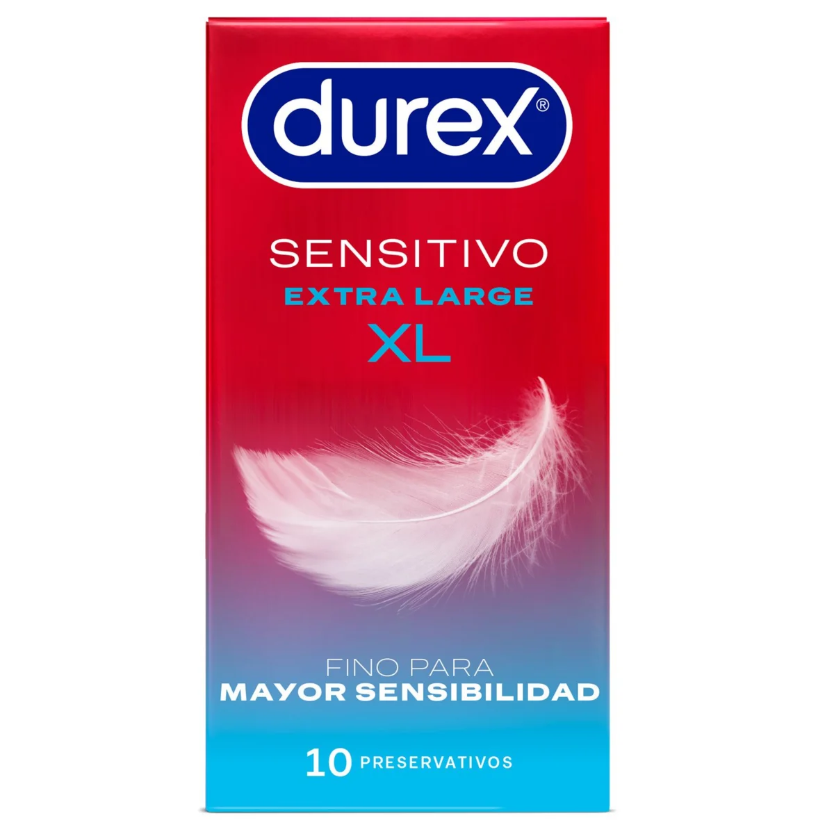 Profilácticos XL Sensitive Suave Durex