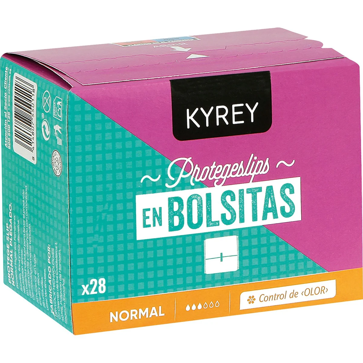 Protegeslips Normal plegats Kyrey