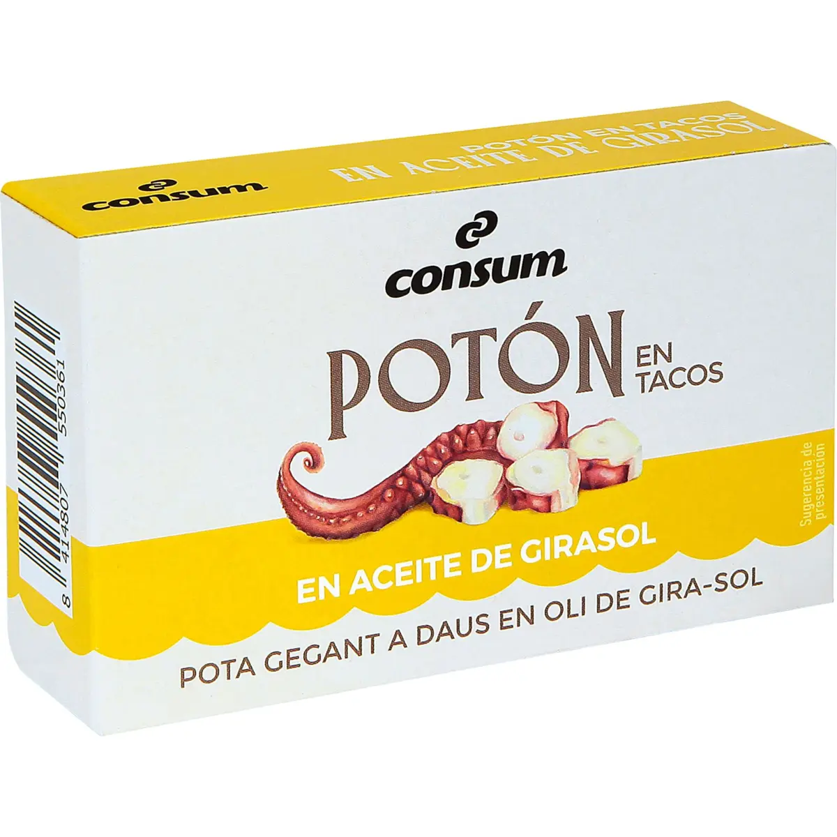 Potón chunks in sunflower oil Consum