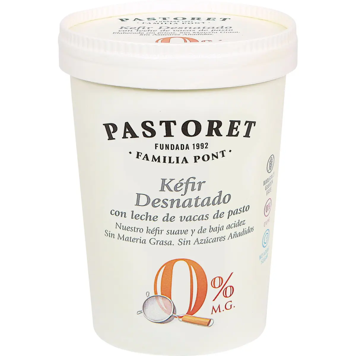 Kéfir Desnatado 0% Leche de Vaca Pastoret