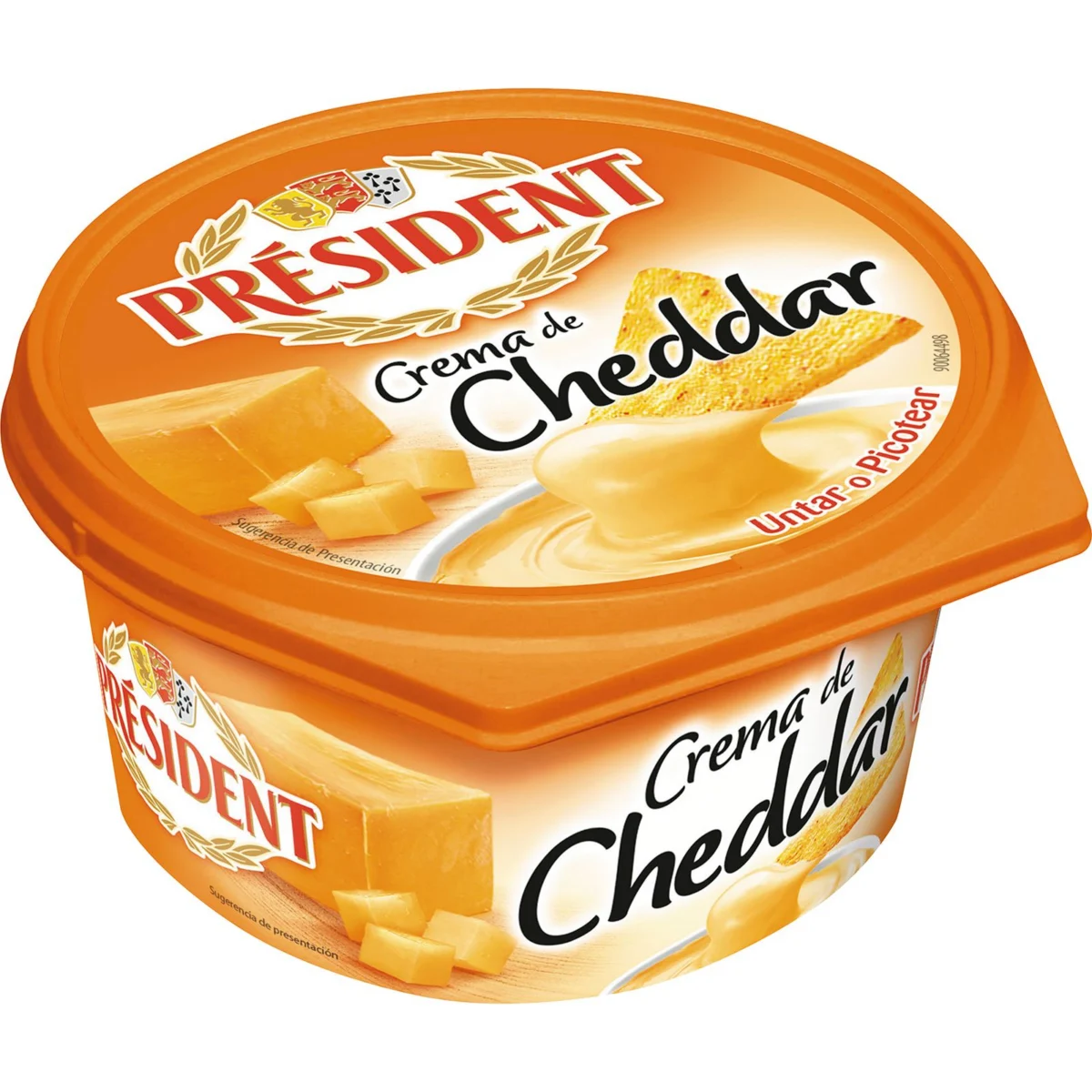 Fromage frais au cheddar President