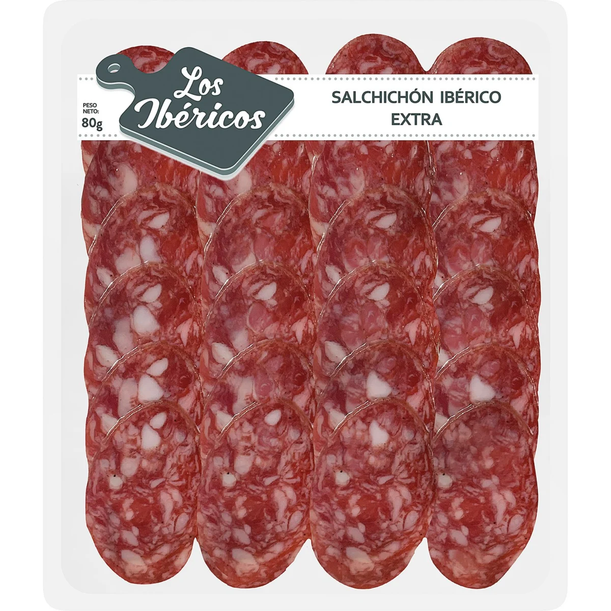 Extra iberischer Salchichón in Scheiben Los Ibéricos