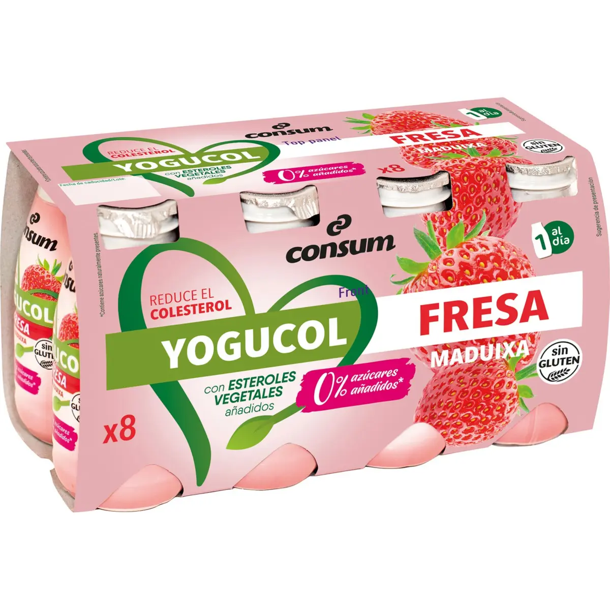 Yogucol 0% Strawberry Flavored Consum