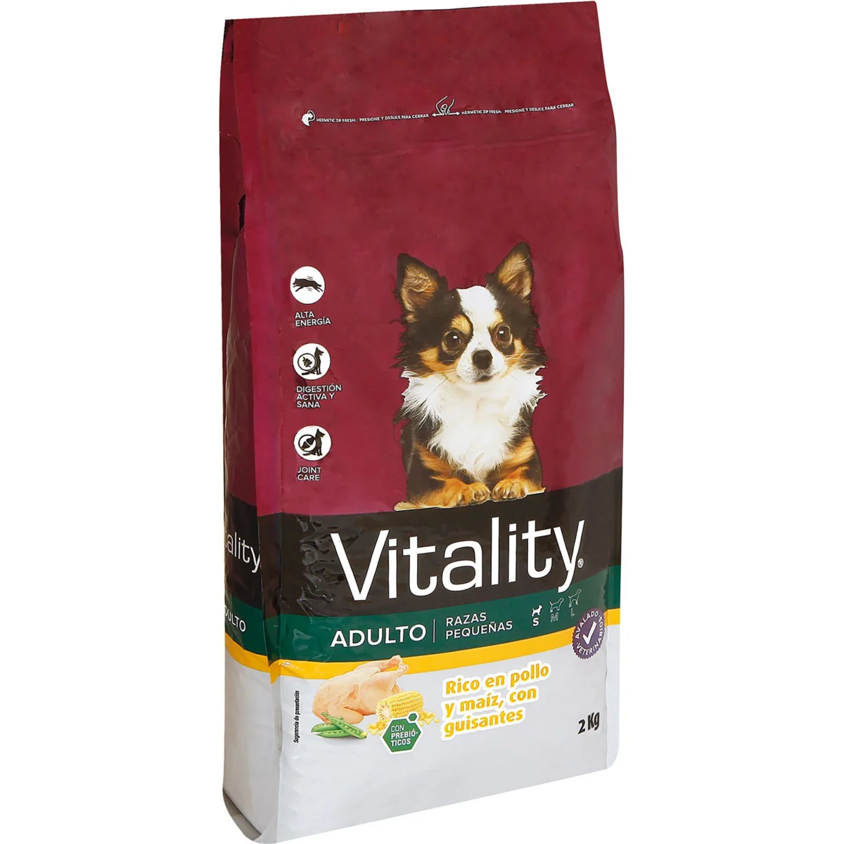 Comida Seca Perro Razas Pequeñas Pollo Vitality