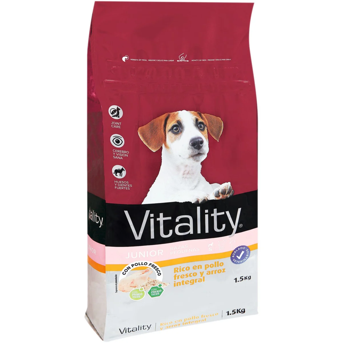 Comida Seca Perros Mini Júnior Pollo Fresco Vitality
