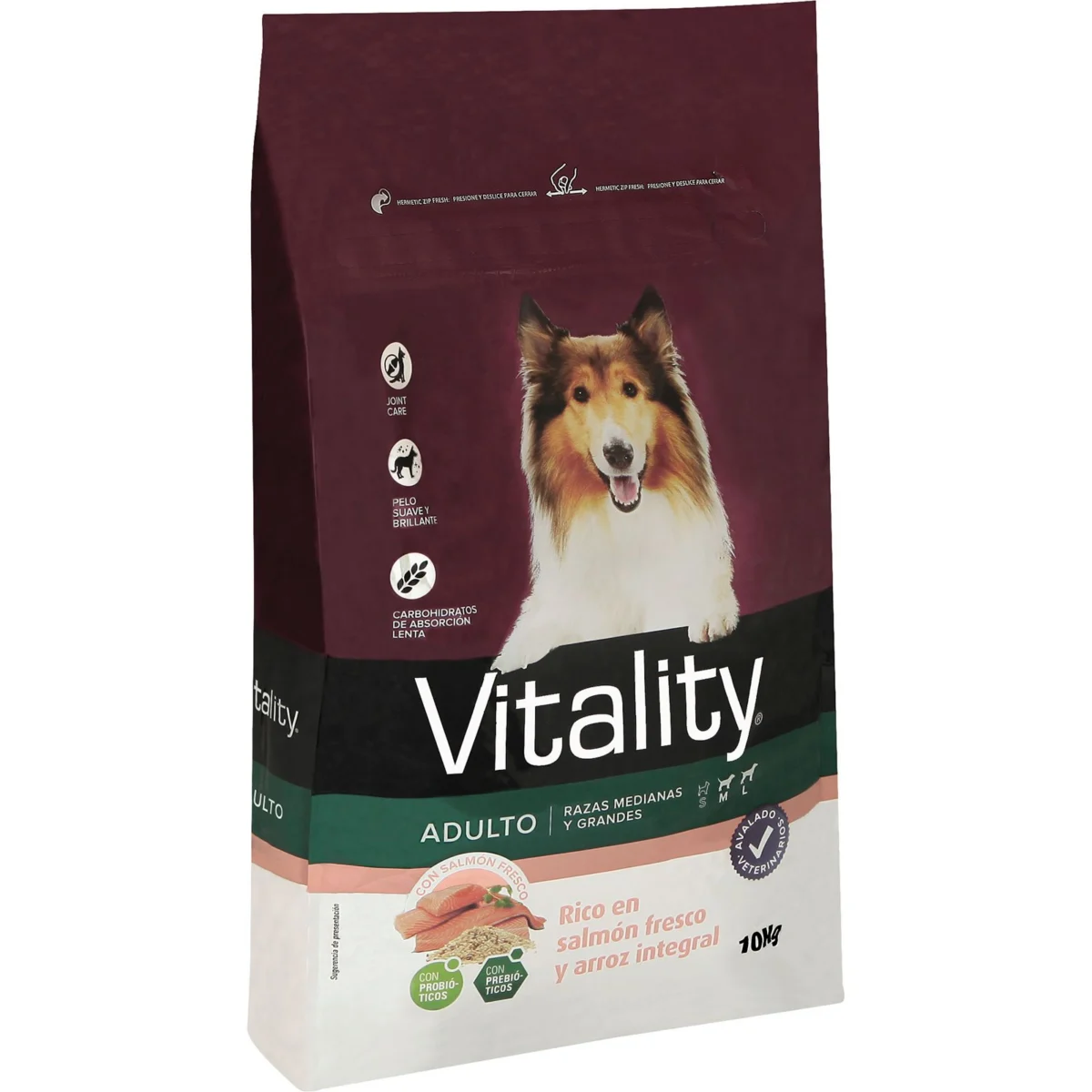 Comida Seca Perro Salmón Fresco Vitality
