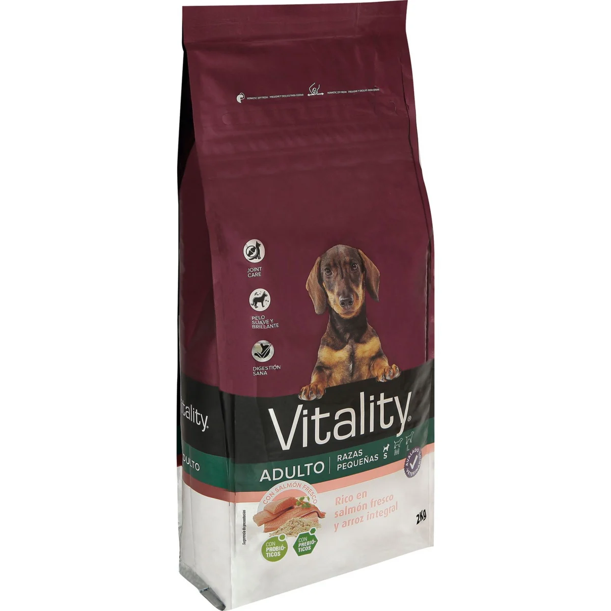 Comida Seca Perro Mini Salmón Fresco Vitality
