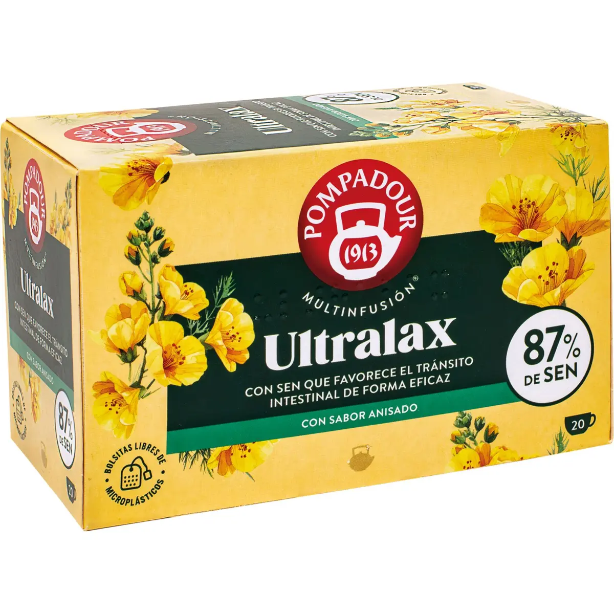 Infusión Ultralax 20 Bolsitas Pompadour