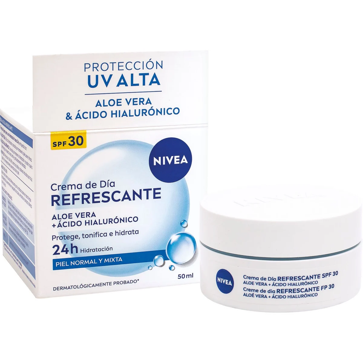 Crema de dia hidratant per a pell normal/mixta SPF30 Nivea