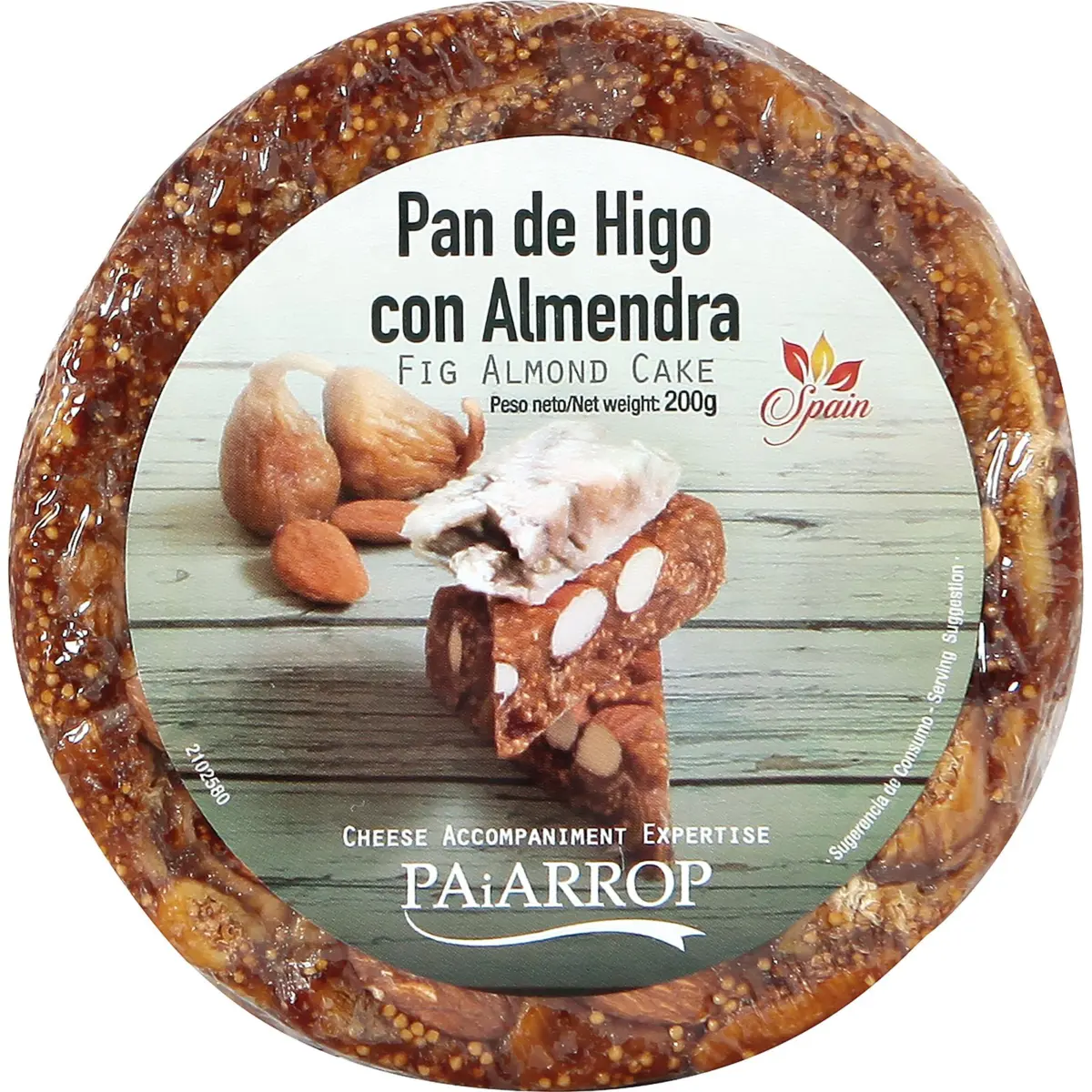 Fig bread with almonds Paiarrop