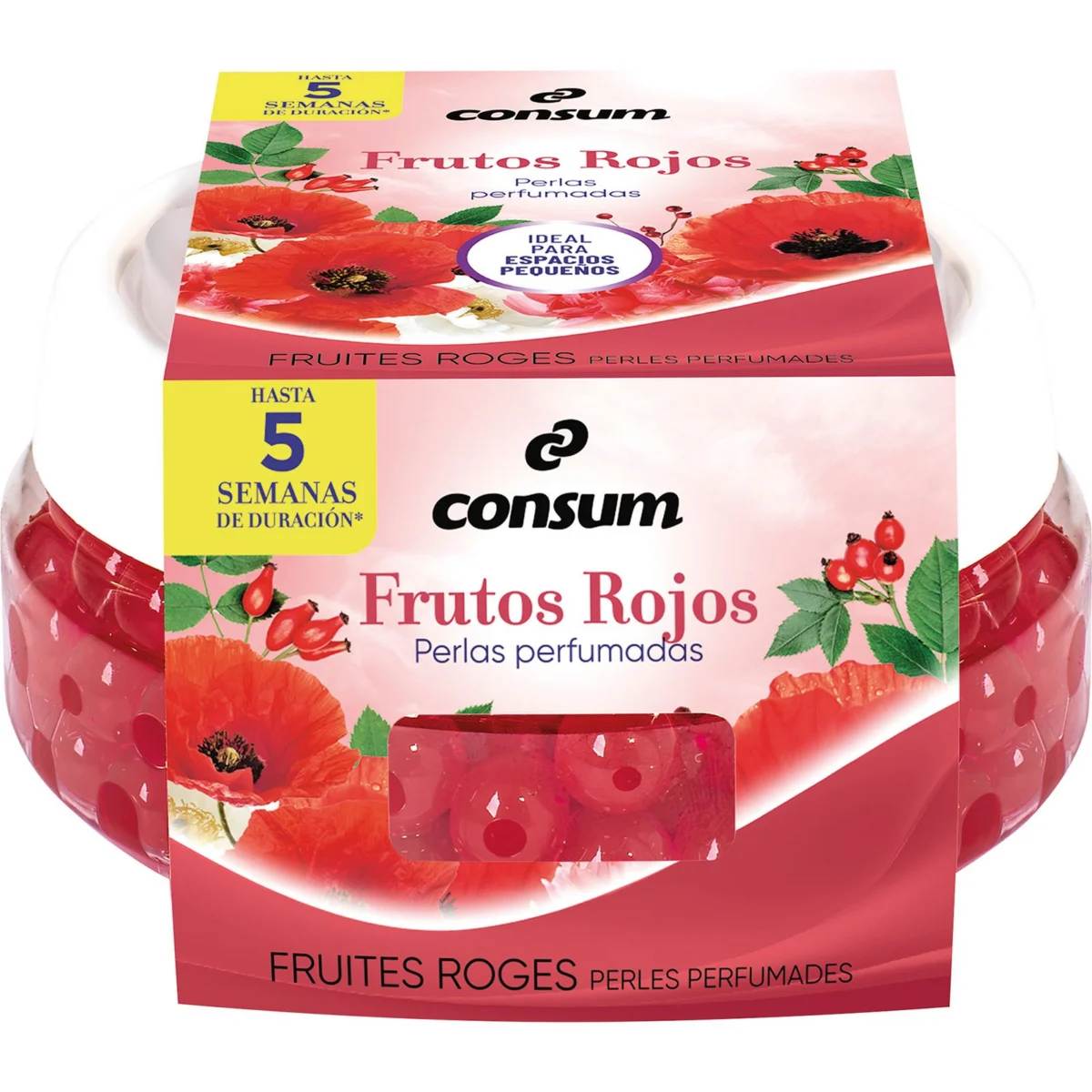 Lufterfrischer-Perlen Rote Früchte Consum