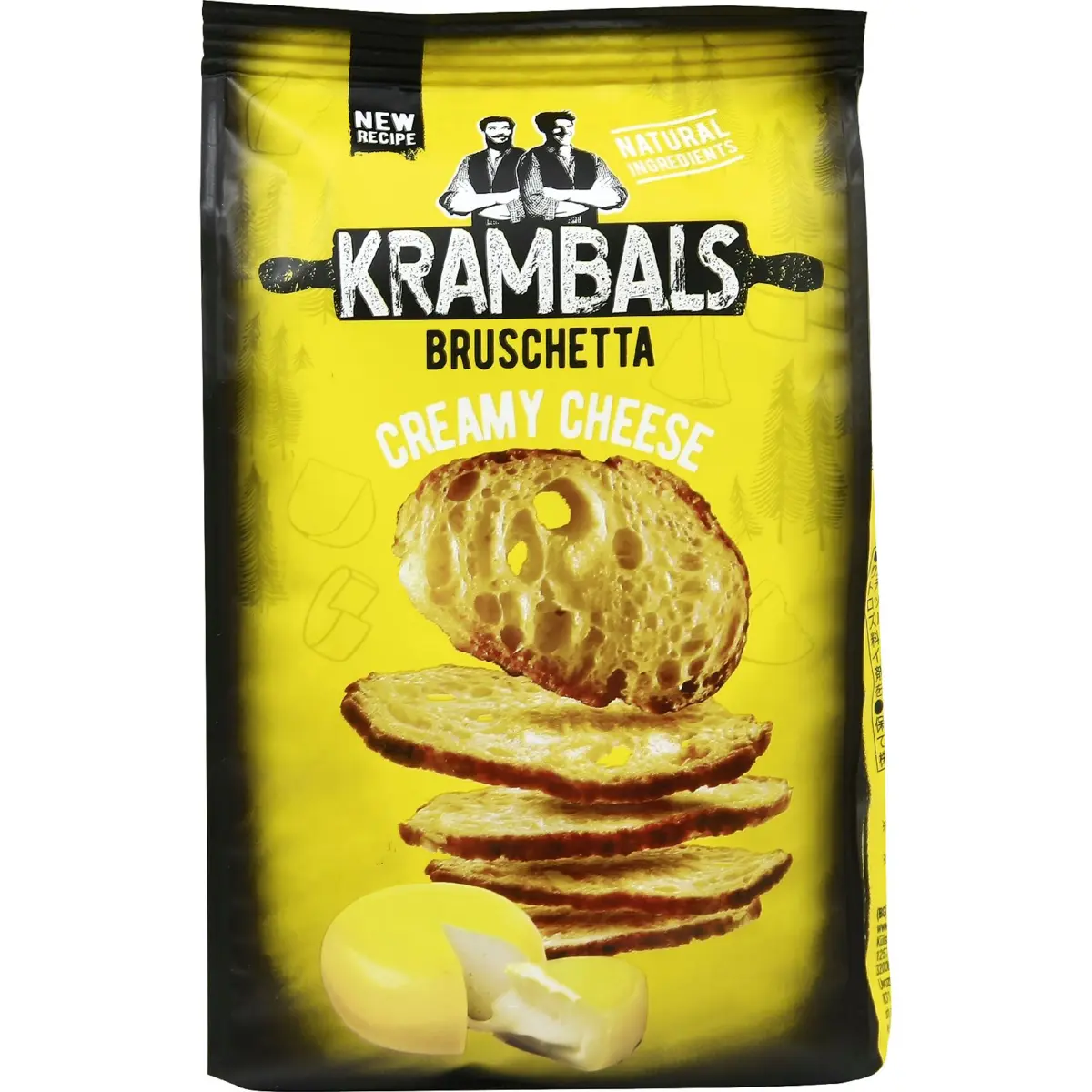 Cream cheese bruschetta Krambals