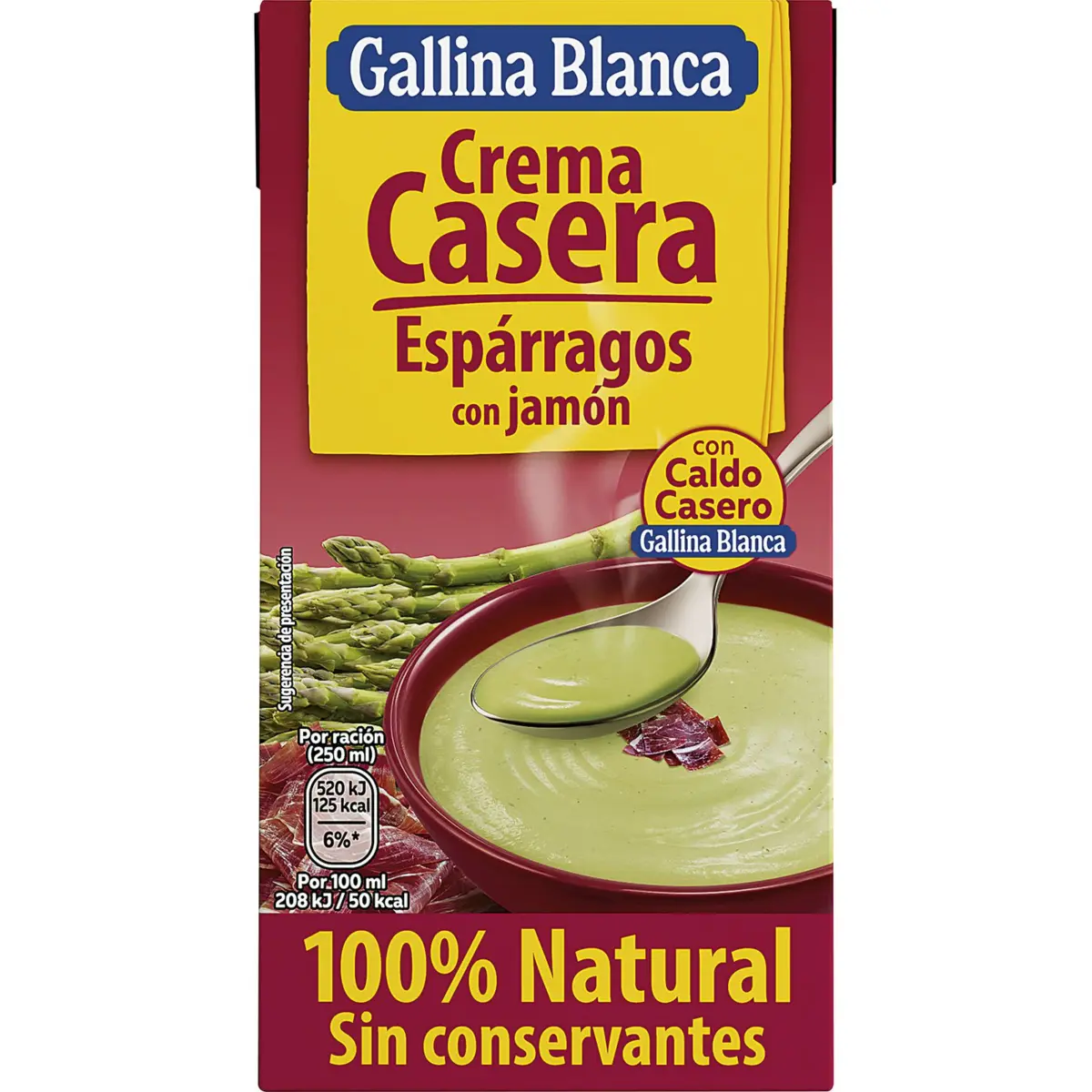 Asparagus Cream Soup with Ham G.blanca