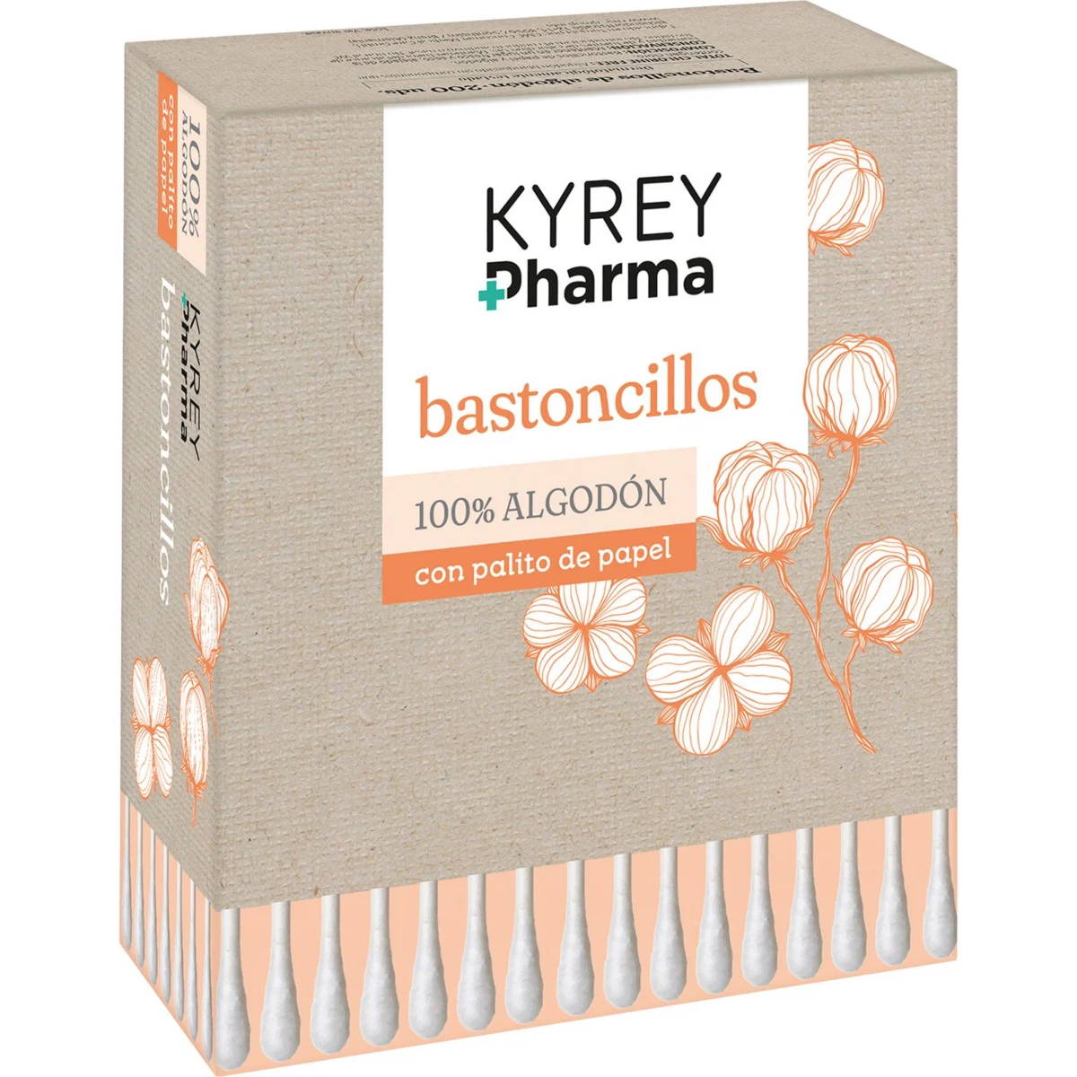 Cotons-tiges en coton Kyrey