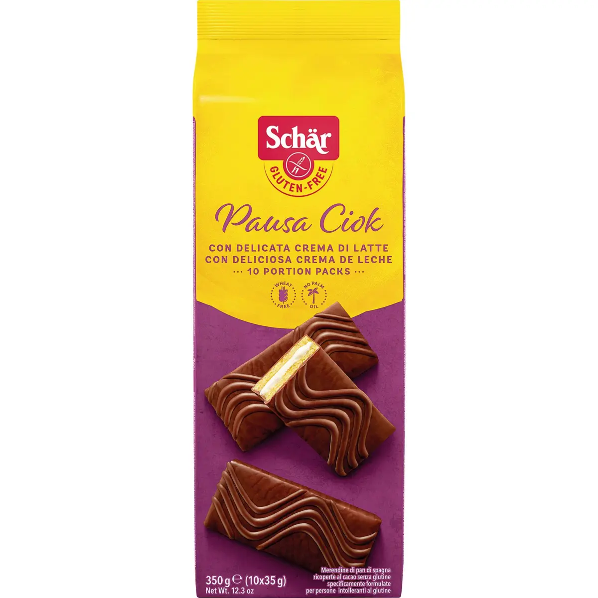 Pause Ciok bescuit amb xocolata sense gluten Schär