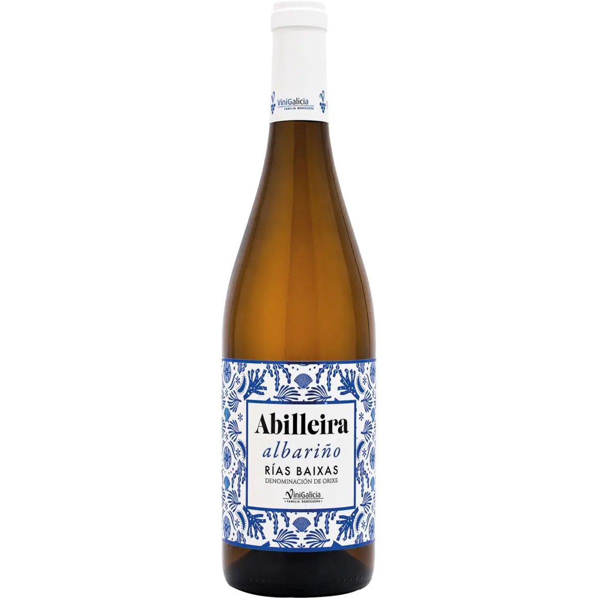 Vino Blanco Albariño D.O. Rías Baixas Abilleira