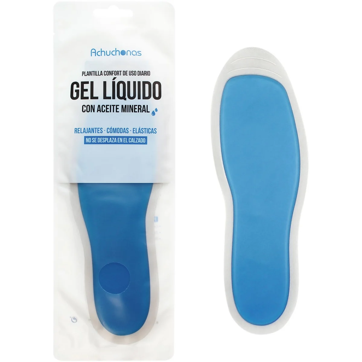 Gel insoles, size 36-39 Achuchonas