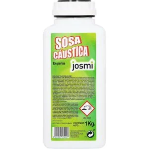 Caustic soda, jar Josmi